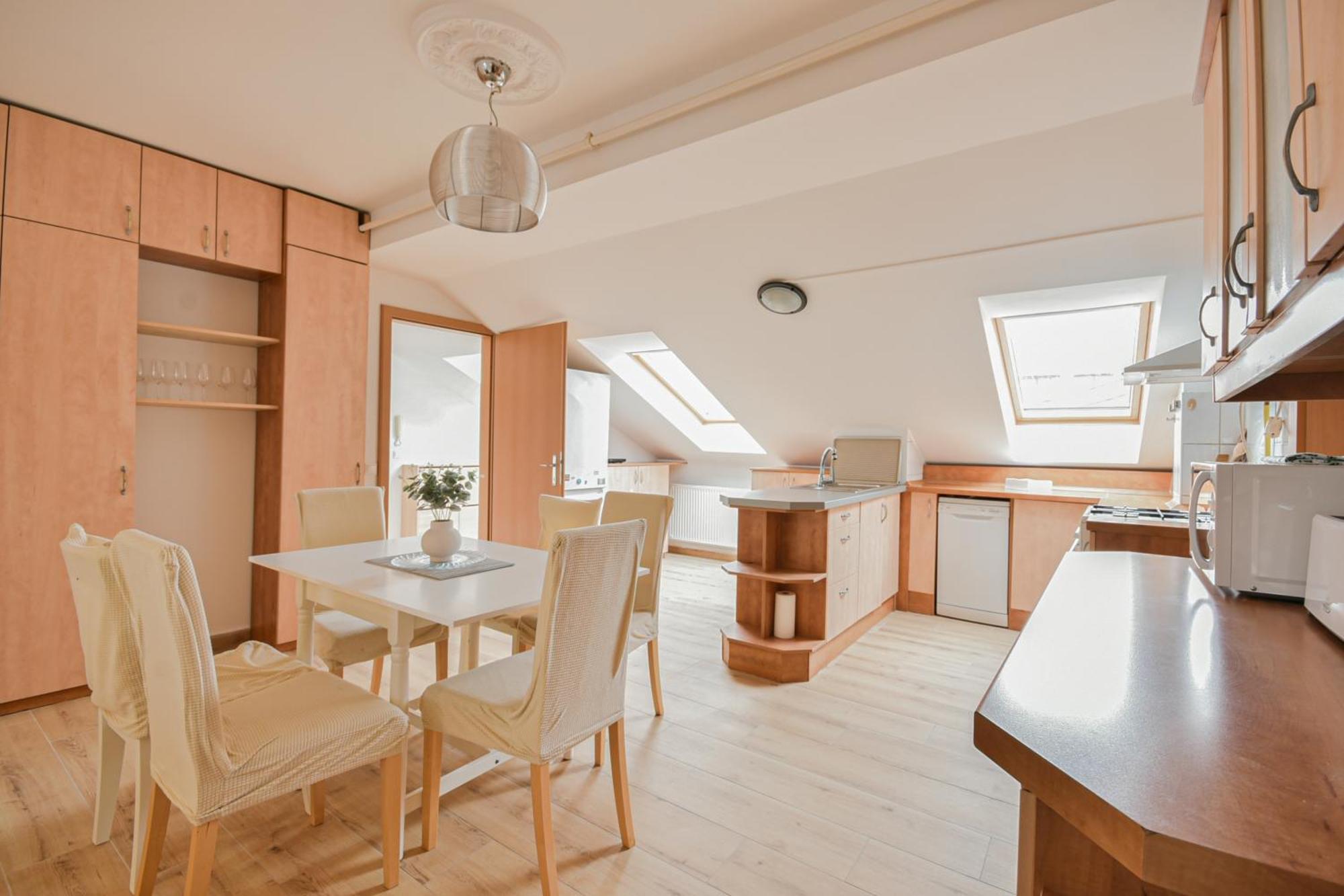 Roof Top Penthouse Lägenhet Budapest Exteriör bild