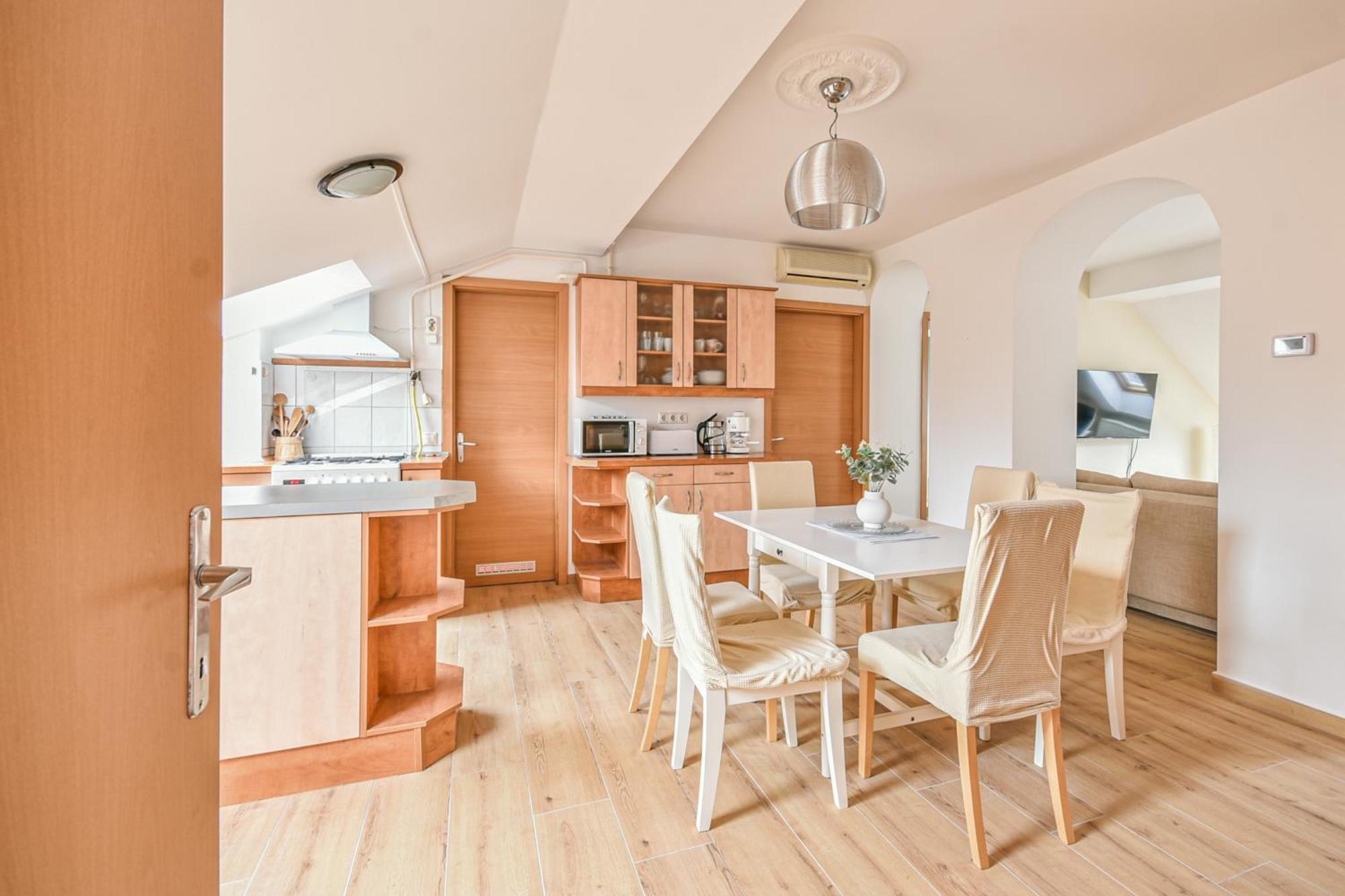 Roof Top Penthouse Lägenhet Budapest Exteriör bild