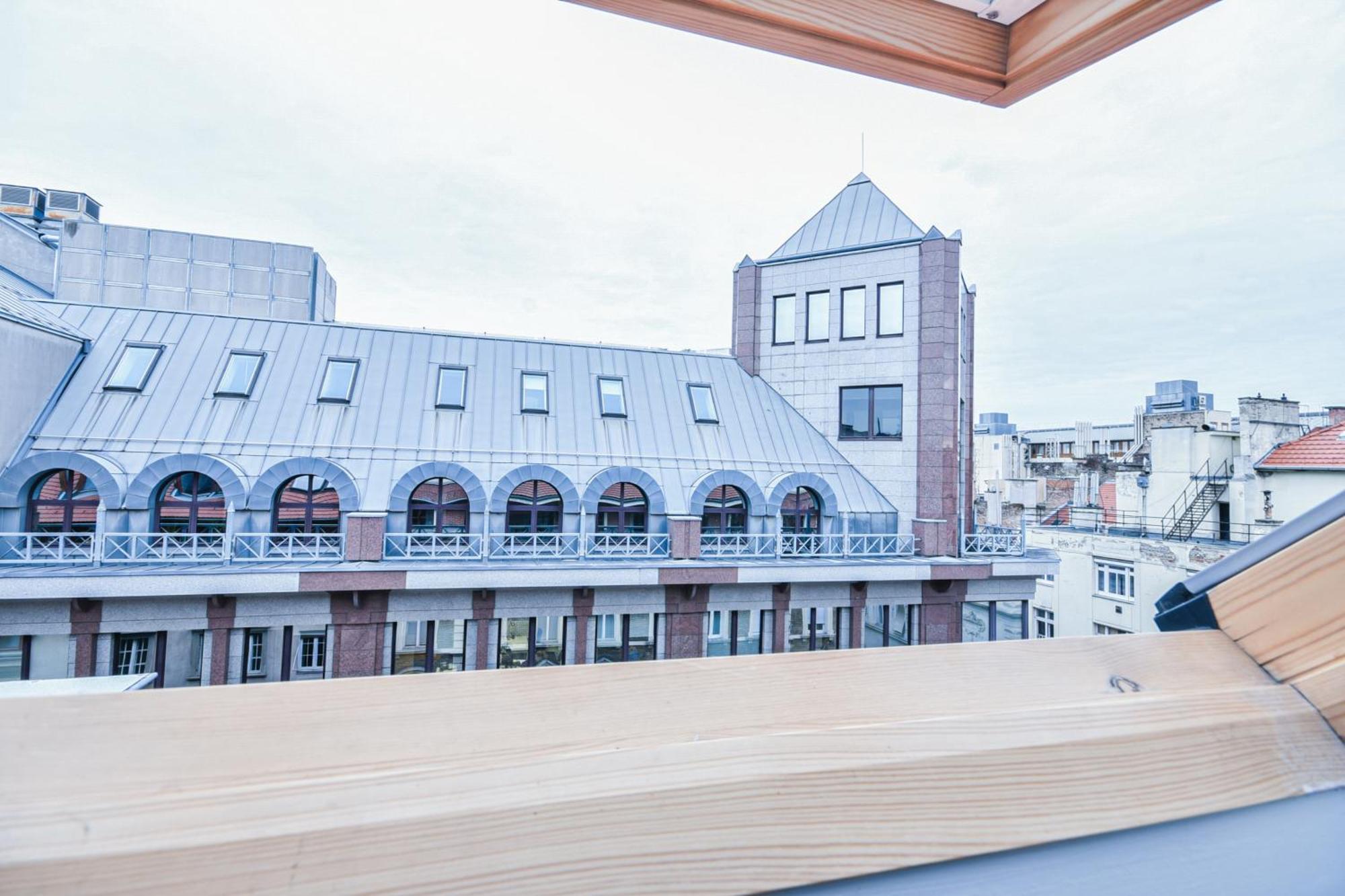 Roof Top Penthouse Lägenhet Budapest Exteriör bild