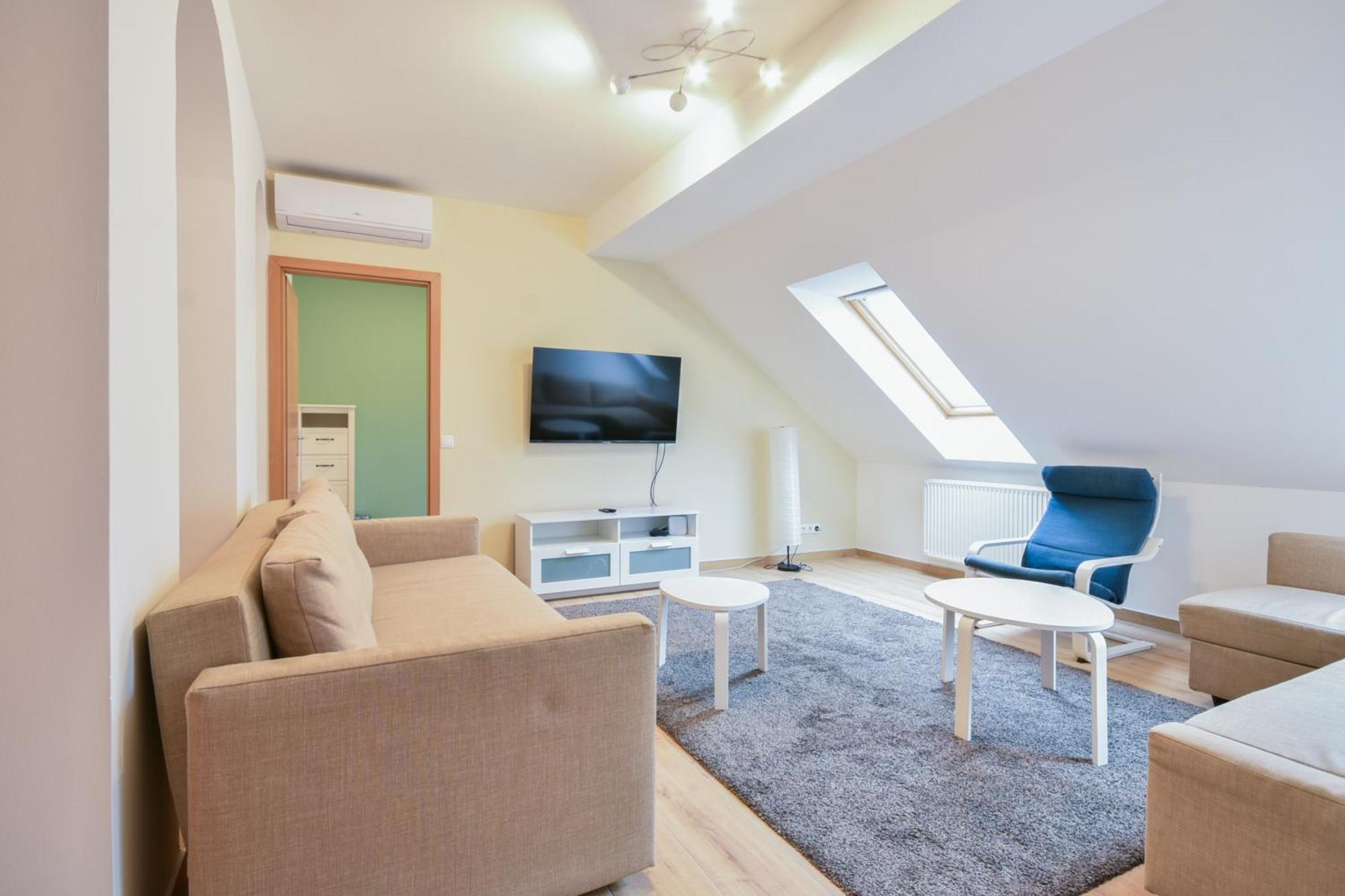 Roof Top Penthouse Lägenhet Budapest Exteriör bild